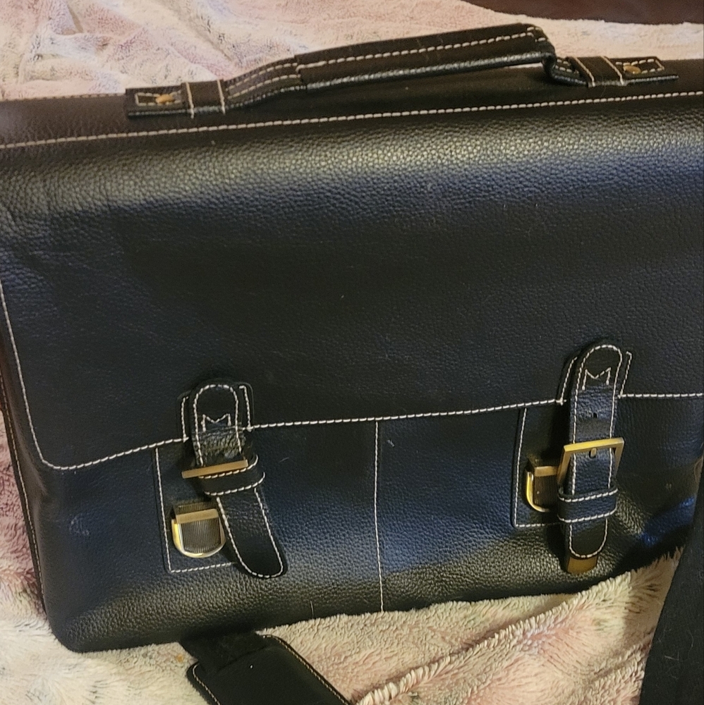 Black Leather Bag